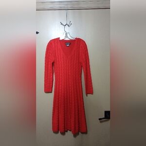 Jessica Howard Fit & Flare Sweater Dress